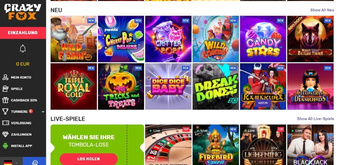 offizielle Casino-Seite
